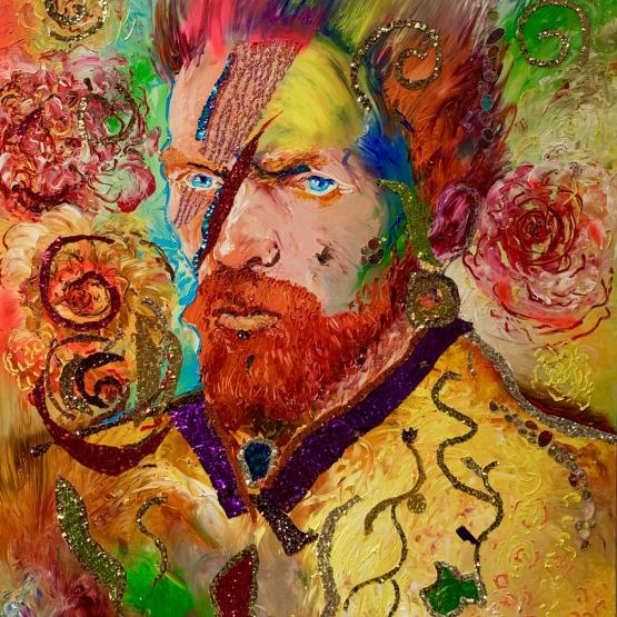 Van Gogh 1981 önarcképe 200x160cm